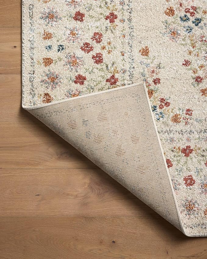 Loloi Rifle Paper Co. Laurel Collection LAU-02 Linen 2'-8" x 8' Runner Rug