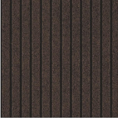 Ottomanson 2'7" x 15' Hallway Runner with Scraper Pile - Extra Durable Non-Slip Rug Mat for Indoor & Outdoor Use - Ideal for Kitchen, Entryway & Garage - High-Traffic Carpet, Brown