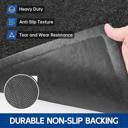 Sturdy Front Door Mat, 72" x 36" Heavy Duty Indoor Outdoor Doormat for Entryway, Fade Resistant, Waterproof Low Profile Entry Mat, Non Slip Welcome Mat for Outside Entrance, Patio, Home