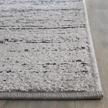 SAFAVIEH Adirondack Collection Runner Rug - 2'6" x 8', Silver & Black, Modern Ombre Design, Non Shedding & Easy to Clean, Ideal for Hallway, Foyer, Kitchen, Entryway, Bedroom (ADR113A)
