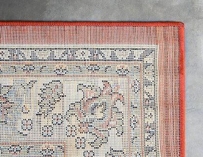 Unique Loom Sialk Hill Collection Area Rug - Washington (4' 1" x 6' 1" Rectangle Terracotta/Cream)