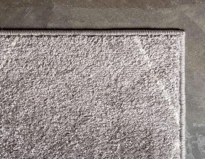 Unique Loom Trellis Frieze Collection Area Rug - Geometric (4' 1" x 6' 1", Light Gray/ Ivory)