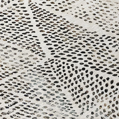 Addison Rugs Chantille ACN591 Ivory 3' x 5' Indoor Outdoor Area Rug, Easy Clean, Machine Washable, Non Shedding, Bedroom, Living Room, Dining Room, Kitchen, Patio Rug