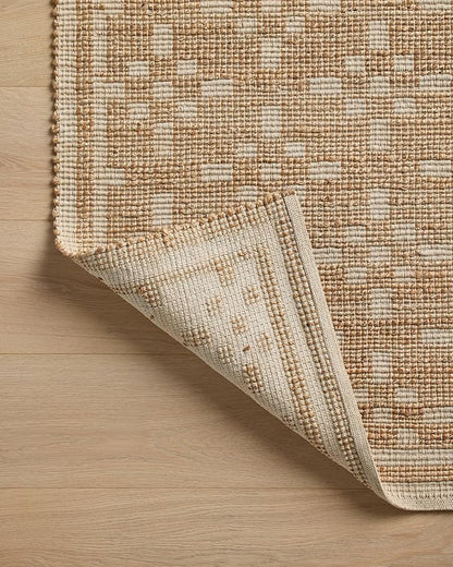 Loloi Chris Loves Julia Judy Collection JUD-07 Natural/Ivory 9'-3" x 13' Area Rug
