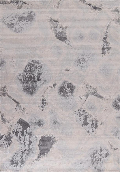 Abstract Transitional Turkish Oriental Area Rug 7x10