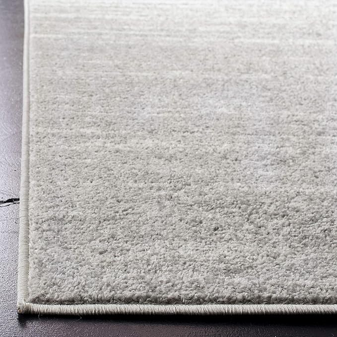 SAFAVIEH Adirondack Collection Runner Rug - 2'6" x 8', Light Grey & Grey, Modern Ombre Design, Non Shedding & Easy to Clean, Ideal for Hallway, Foyer, Kitchen, Entryway, Bedroom (ADR113C)