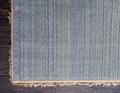 Unique Loom Solid Shag Collection Area Rug (10' x 13' 1" Rectangle, Sandy Brown)