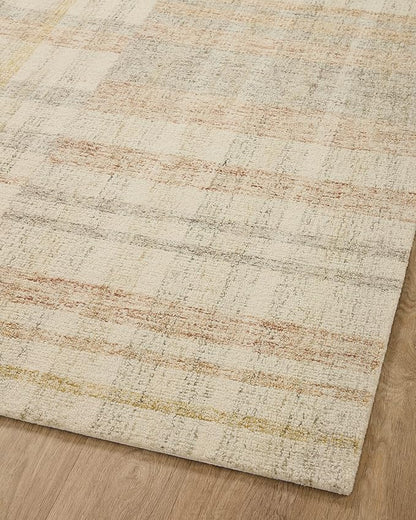 Loloi Chris Loves Julia Chris Collection CHR-04 Natural/Multi 7'-9'' x 9'-9'', .50" Pile Height, Area Rug
