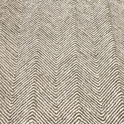 Modern Herringbone Chevron Collection Handcrafted Wool Area Rug - Durable, Zigzag Pattern, for High Traffic, Contemporary Design for Living Room, Bedroom, Dining Room Decor (Dark Olive, 7' x 10')