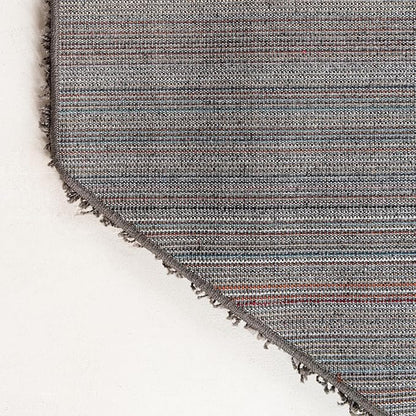 Unique Loom Solid Shag Collection Area Rug (6' 1" Octagon, Graphite Gray)