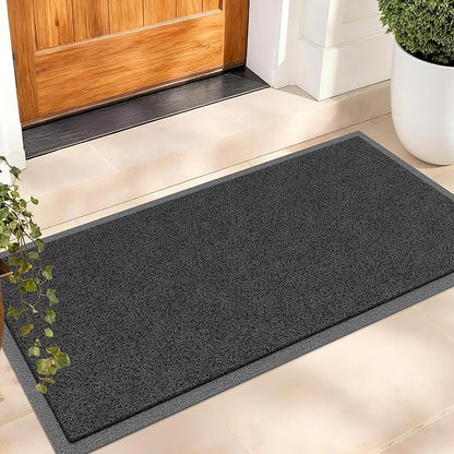 Amyracel Front Door Mat Indoor Outdoor Entrance, 36" x 72" All-Season Waterproof Doormat for Enterway, Heavy Duty Commercial Floor Mat, Fade Resistant, Rubber Back, Low Profile, Easy Clean
