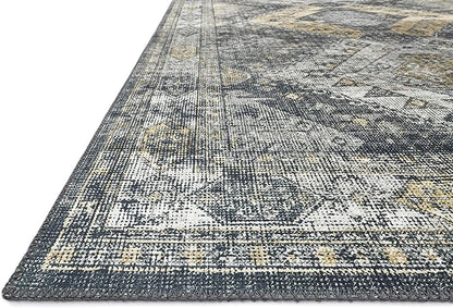 Loloi Skye Collection SKY-09 Graphite/Silver 9'-0" x 12'-0" Area Rug