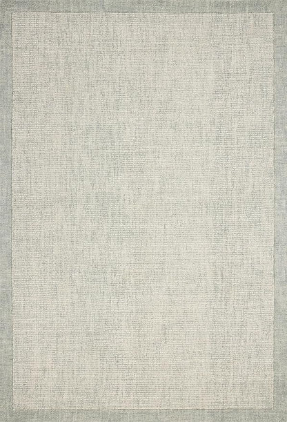 Loloi Magnolia Home by Joanna Gaines Henley Collection HNY-01 Ivory/Spa 7'-9" x 9'-9" Area Rug