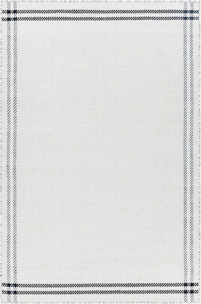 Mark&Day Wool Rugs, 4x6 Janmichael Cottage Light Silver/Black Area Rug, Silver Black Carpet for Living Room, Bedroom or Kitchen (3'6" x 5'6")
