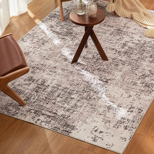 Area Rug for Living Room Bedroom 3x5 ft Washable Rugs with Modern Non Slip Easy Care Floor Mats for Kitchen Entryway High Traffic Area Floor Carpet for Decor Doorway Laundry