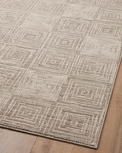 Loloi Darby Collection DAR-05 Beige/Grey 7'-10" x 10' Area Rug