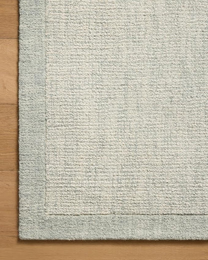 Loloi Magnolia Home by Joanna Gaines Henley Collection HNY-01 Ivory/Spa 8'-6" x 11'-6" Area Rug