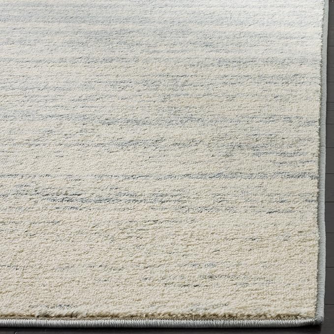 SAFAVIEH Adirondack Collection Runner Rug - 2'6" x 16', Slate & Cream, Modern Ombre Design, Non Shedding & Easy to Clean, Ideal for Hallway, Foyer, Kitchen, Entryway, Bedroom (ADR113T)