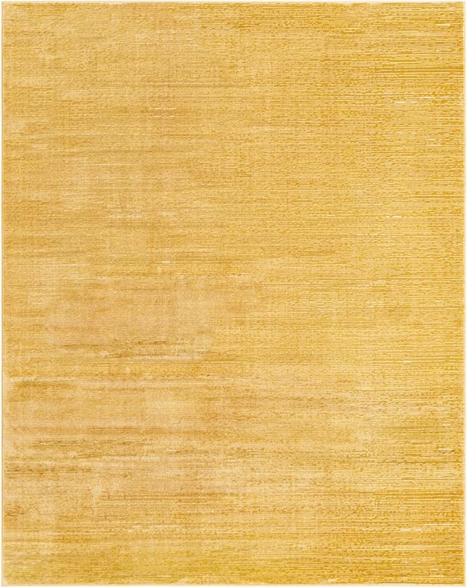 Unique Loom Finsbury Collection Area Rug - Kate (7' 10" x 10' Rectangle, Yellow)