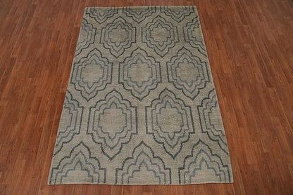 Traditional Collection 7' 7'' X 5' 0'' Rug Rug, All-Over Viscose Silk Carpet for Home Décor, Foyer and Hallway