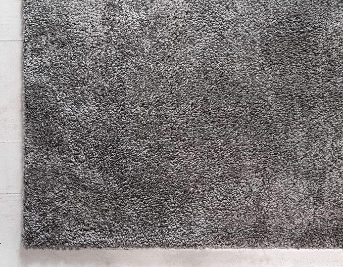 Unique Loom Solo Collection Area Rug - Calabasas (7' 10" x 10' Rectangle, Gray)