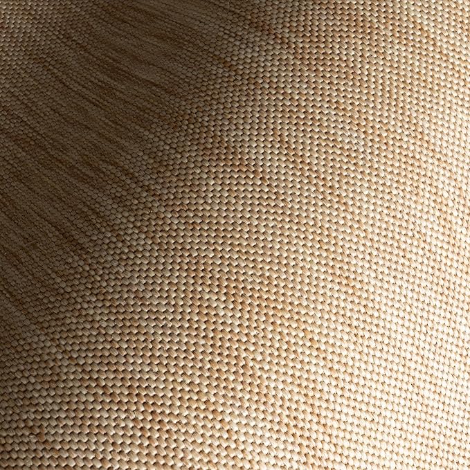 Nuloom Asha Tan/Ivory, 9'6" x 12', Casual, Striped Border, Soft and Cozy, High Traffic, Stain Resistant, Easy Clean, Durable Area Rug for Indoor/Outdoor Patio, Deck, Porch, Garden, Courtyard