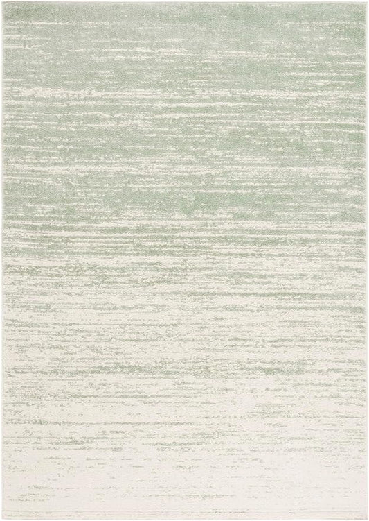 SAFAVIEH Area Rug 3x5 - Adirondack Collection - Sage & Ivory, Modern Ombre Design, Non Shedding & Easy to Clean, Ideal for Living Room, Bedroom, Office, Dining Space (ADR113X)