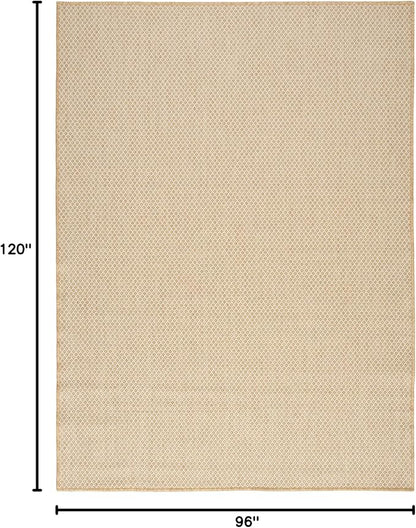 Nourison Home Home Courtyard 8' x 10' Natural Area Rug