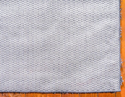 Unique Loom Davos Shag Collection Area Rug - Solid (8' x 10' Rectangle, Peppercorn)
