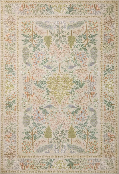Loloi Rifle Paper Co. Canopy Collection CNP-05 Ivory 2'-6" x 7'-6" Runner Rug
