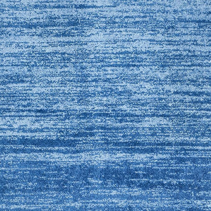 SAFAVIEH Area Rug 4x6 - Adirondack Collection - Light Blue & Dark Blue, Modern Ombre Design, Non Shedding & Easy to Clean, Ideal for Living Room, Bedroom, Office, Dining Space (ADR113F)
