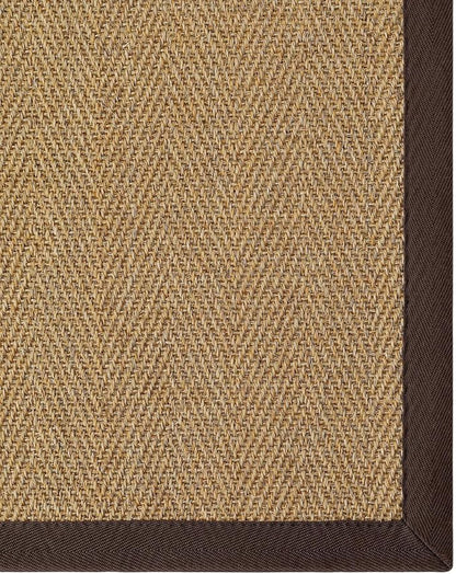 DEXI Hallway Runner Rug 3x8 Jute, Woven Braided Sisal Runner Non Slip, Entryway Farmhouse Runner Carpet for Indoor Luandry Hall Backdoor Bedroom, Natural/Brown