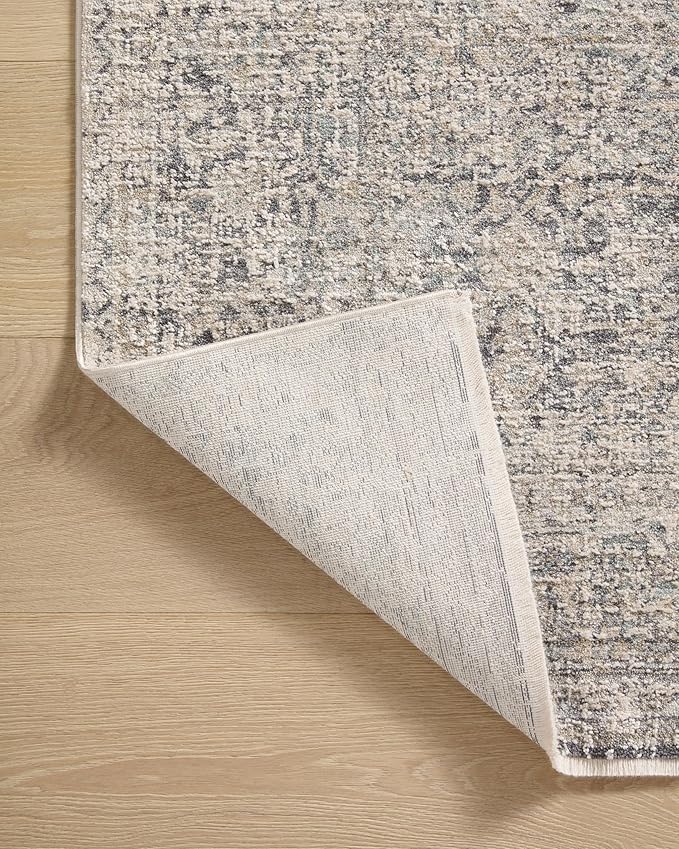 Loloi Amber Lewis Alie Collection ALE-01 Stone/Mist 11'-6'' x 15'-7'', .13'' Pile Height, Area Rug