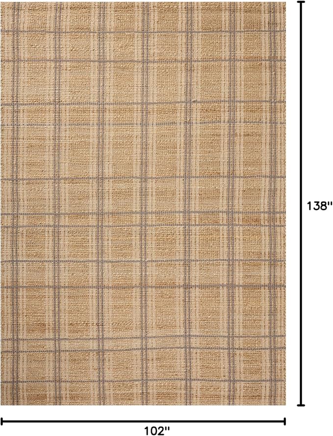Loloi Chris Loves Julia Judy Collection JUD-02 Natural/Stone 8'-6" x 11'-6" Area Rug