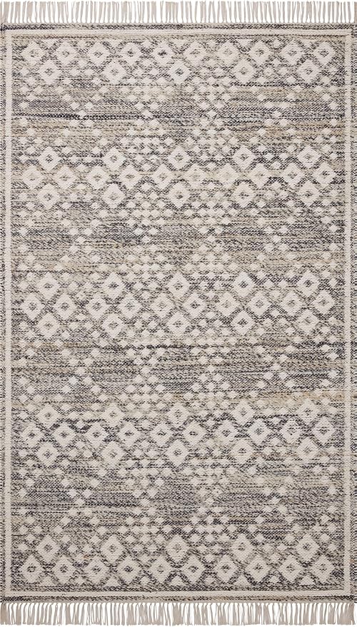 Loloi Angela Rose Rivers Collection RIV-01 Denim/Ivory 2'-6" x 7'-6" Reversible Runner Rug
