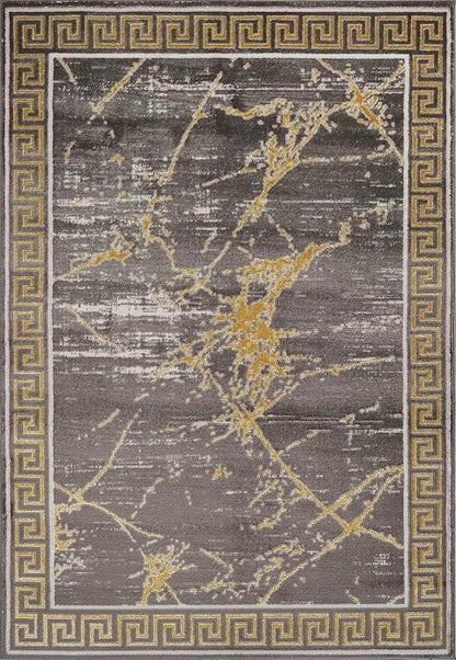 GLORY RUGS Area Rugs Marble 2x3 Brown Carpet Modern Abstract Rug Living Room Dining Bedroom Rug