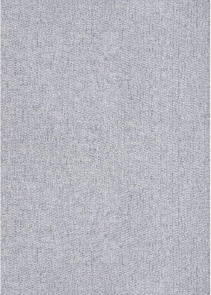 Easy Jute Rugs 5x7 Gray Color Living Room Indoor Outdoor Area Rug for Farmhouse Patio and Kitchen Rug High Traffic Washable Easy to Clean Solid Boho Woven Design Outside Carpet (5 x 7)