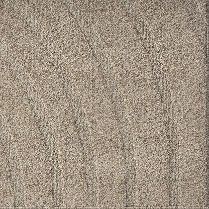 LUXE WEAVERS Modern Geometric Wave Taupe 2x3 Area Rug