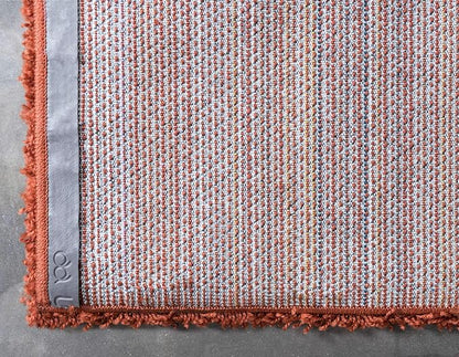 Unique Loom Solid Shag Collection Area Rug (2' 2" x 3' 1" Rectangle, Terracotta)