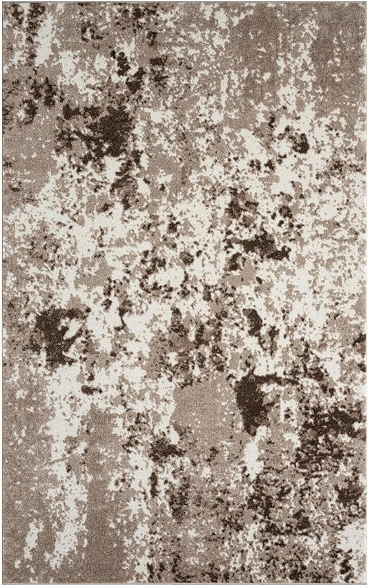 Keen Home Design Area Rugs - 8x10 Non-Shedding, Abstract Rugs for Kitchen, Living Room, Bedroom, Dining Room, Entryway - Size: 7'3" x 10'2", Multi