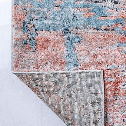 Rugs.com Leipzig Collection Area Rug – 9X12 Multi Low-Pile Rug Perfect for Living Rooms, Large Dining Rooms, Open Floorplans