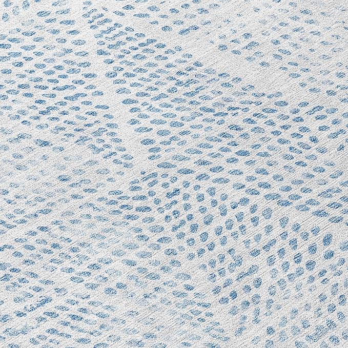 Addison Rugs Chantille ACN591 Denim 2'6" x 3'10" Indoor Outdoor Area Rug, Easy Clean, Machine Washable, Non Shedding, Bedroom, Living Room, Dining Room, Kitchen, Patio Rug