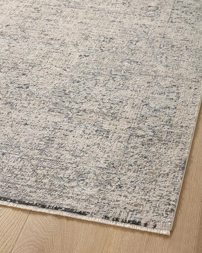 Loloi Amber Lewis Alie Collection ALE-01 Stone/Mist 11'-6'' x 15'-7'', .13'' Pile Height, Area Rug