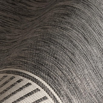 Nuloom Asha Grey/Ivory, 8' x 10', Casual, Striped Border, Soft and Cozy, High Traffic, Stain Resistant, Easy Clean, Durable Area Rug for Indoor/Outdoor Patio, Deck, Porch, Garden, Courtyard