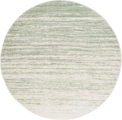 SAFAVIEH Adirondack Collection Area Rug - 5' x 8' Oval, Sage & Ivory, Modern Ombre Design, Non Shedding & Easy to Clean, Ideal for Living Room, Bedroom, Office, Dining Space (ADR113X)