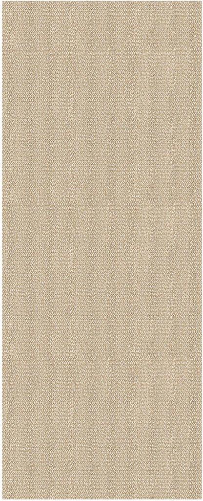 EARTHALL Washable Runner Rug 2x5 Ft Non Slip Runners for Hallways Cotton Rubber Backed Kitchen Runner Braided Indoor Floor Carpet Runners for Entryway, Hallway, Kitchen, Bedroom, Golden Beige/White