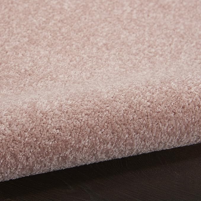 Nourison Home Nourison Essentials Pink 8' x 10' Area Rug - Easy Clean, Non Shedding, Bed Room, Living Room, Dining Room, Kitchen (8' x 10')