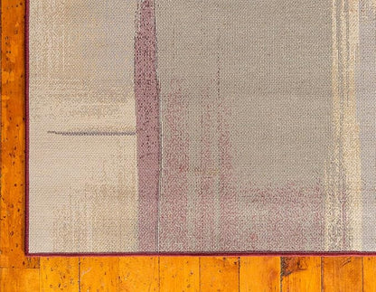 Unique Loom Barista Collection Area Rug - Timor (4' 1" x 6' 1" Rectangle, Multi/ Red)