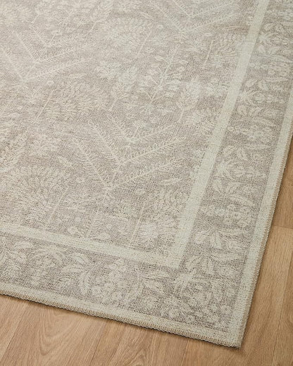 Loloi Rifle Paper Co. Maison Collection MAO-02 Bough Natural 2'-6" x 12'-0", .19" Pile Height, Runner Rug
