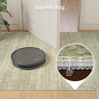 Valenrug Washable Rug 4x6 - Stain Resistant 4x6 Area Rugs for Living Room, Non Slip Backing Printed Rugs for Bedroom, Folable Machine Washable Area Rug(4'x6', Green)